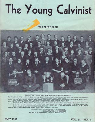 1940 May The Young Calvinist winners FCRC YPS